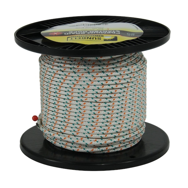 Premium Braid Starter Rope, 200' Spool 5.85" x5.85" x4.75"